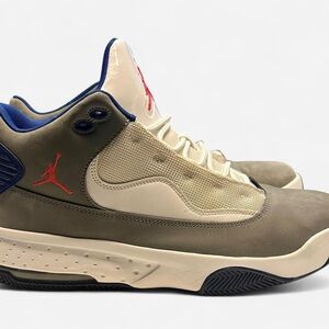 Jordan Max Aura 2  in Grey Royal Blue. Men’s Size 11.5